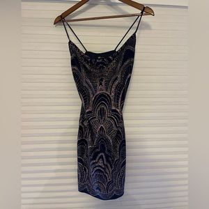 Sparkly mini dress